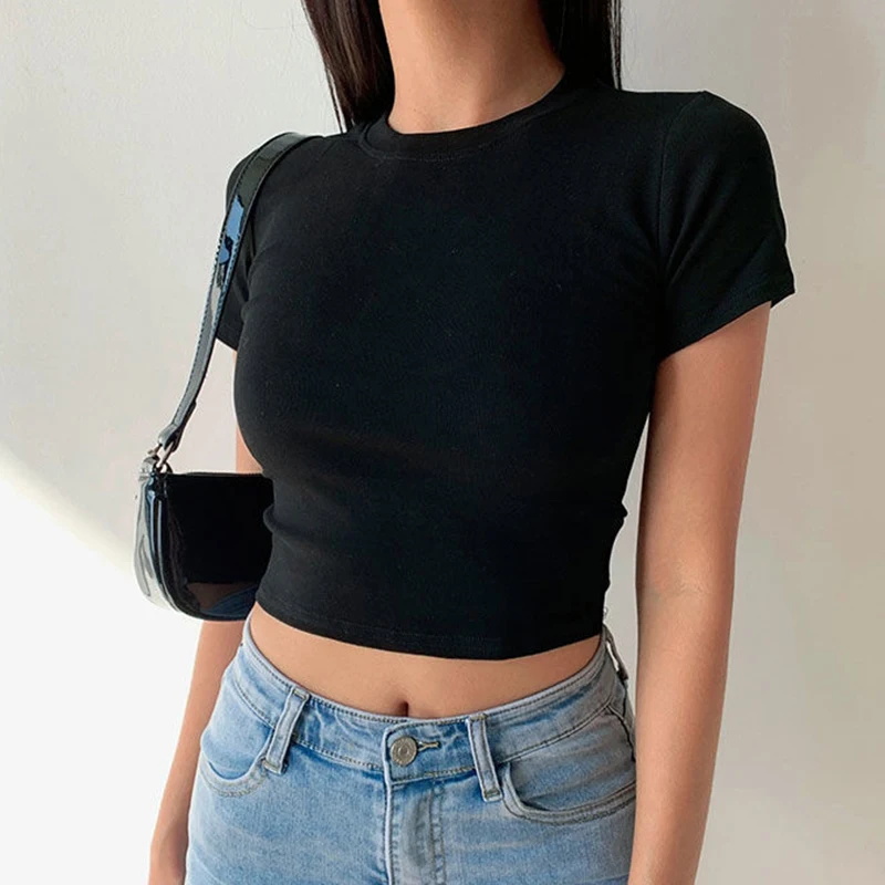 Short Sleeve T-Shirt Women Sol - Summer Zara ulasan dan harga