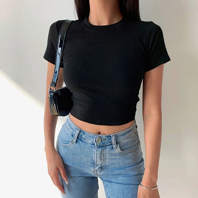 Short Sleeve T-Shirt Women Sol - Summer Zara ulasan dan harga