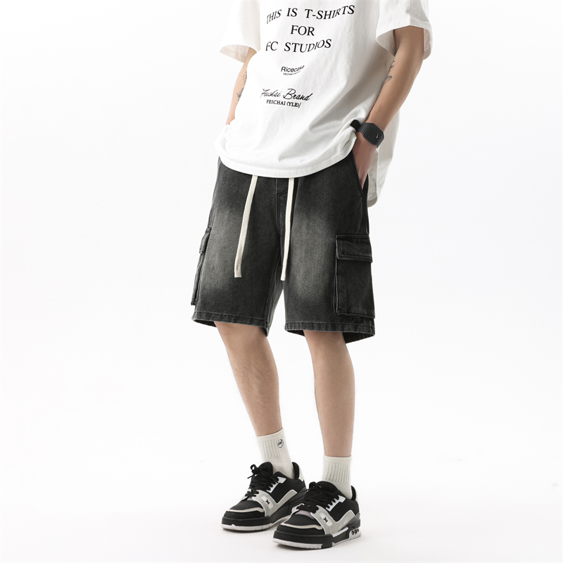 Summer Men's Denim Shorts Retr - Summer Clothing Brands ulasan dan harga