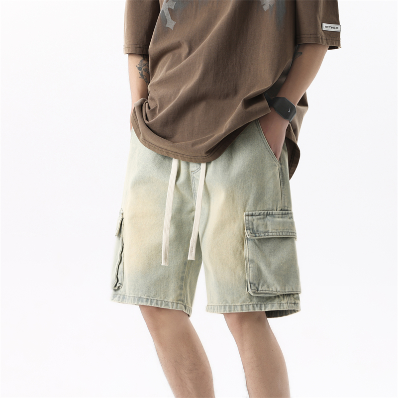 Summer Men's Denim Shorts Retr - Summer Clothing Brands ulasan dan harga