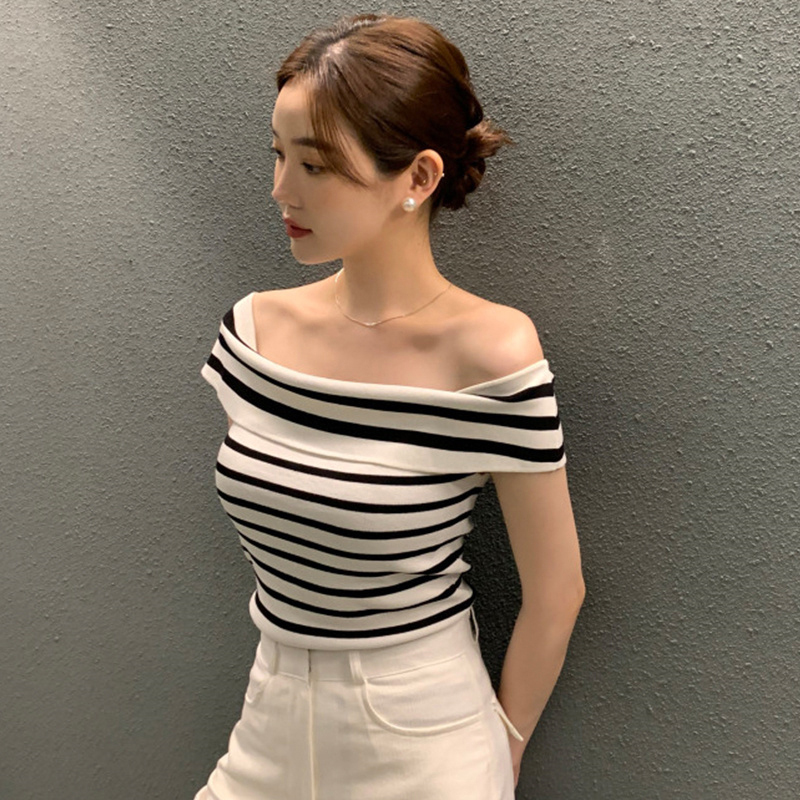 Summer Fashion Stripe Knitted  - Summer Zara ulasan dan harga
